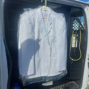 Elegant formal jackets ( Neil Allen) sizes medium to extra large, White.